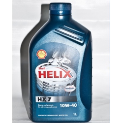 Масло п\синтет.SHELL.HELIX PLUS 10W40 1л. (синий)